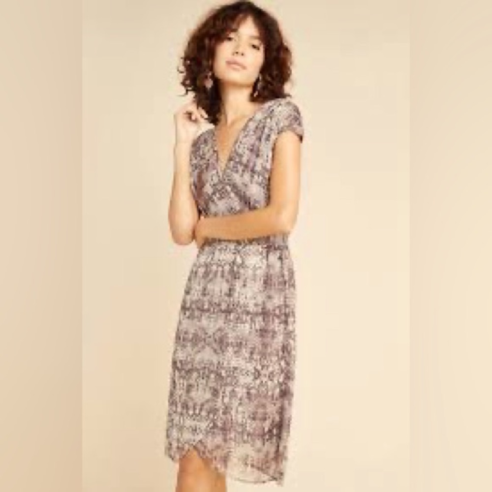 Velvet by Graham and Spencer Regan Snakeskin Dress